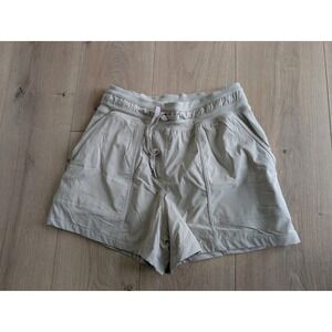 Lululemon Dance Studio High Rise Short 3.5" Mojave Tan Athleisure Women's 4